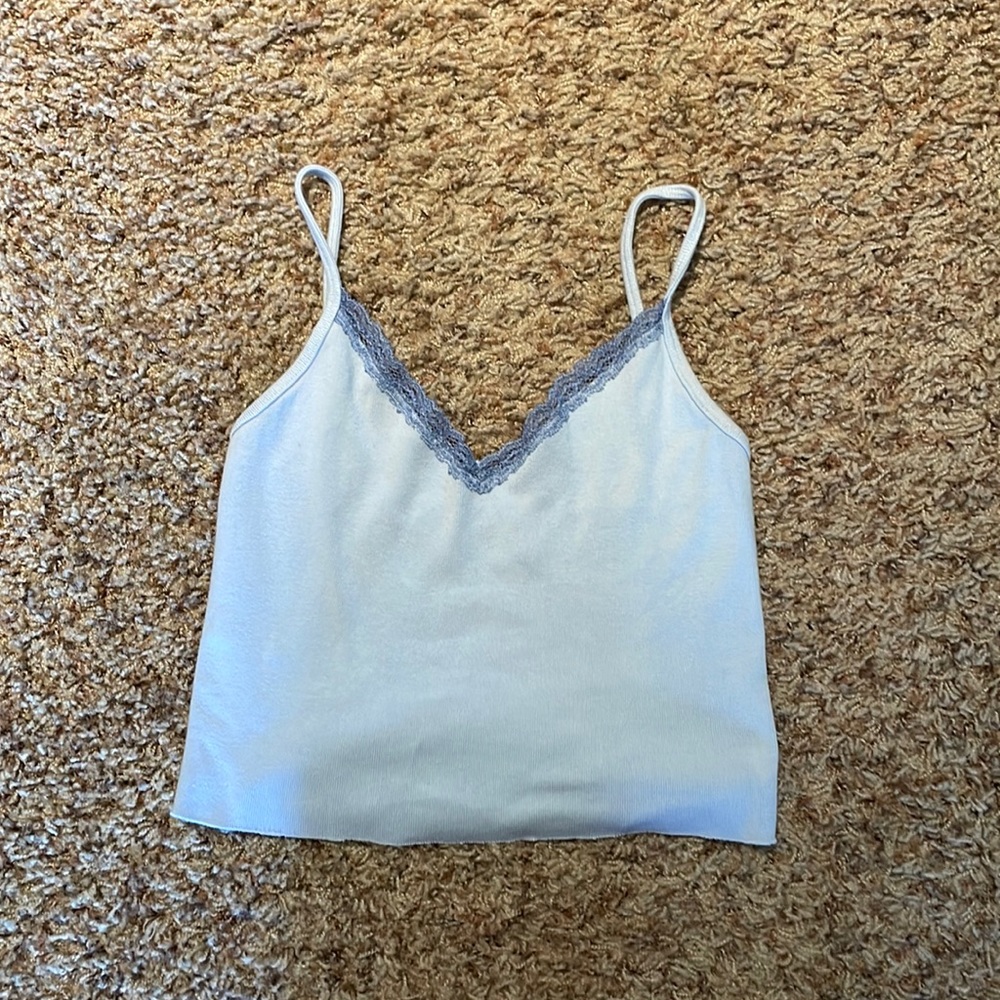 A blue brandy Melville tank top!!